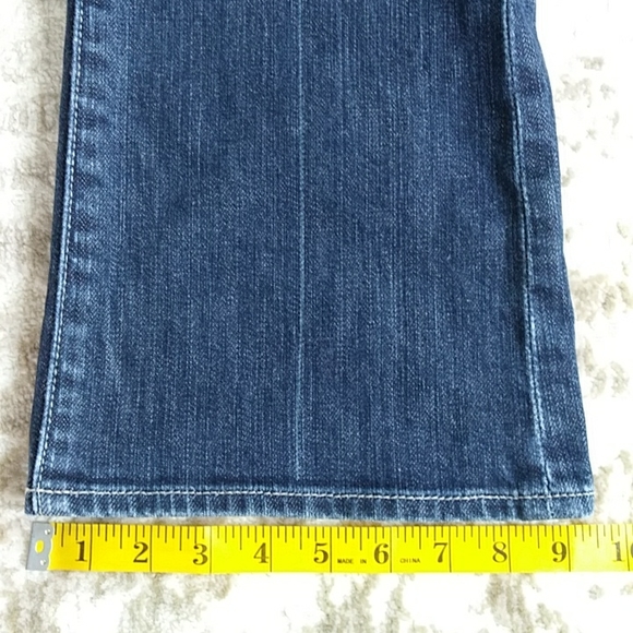 7FAM Bootcut Y2K Jeans 7 For All Mankind Jeans Size 29 Blue - Picture 16 of 16